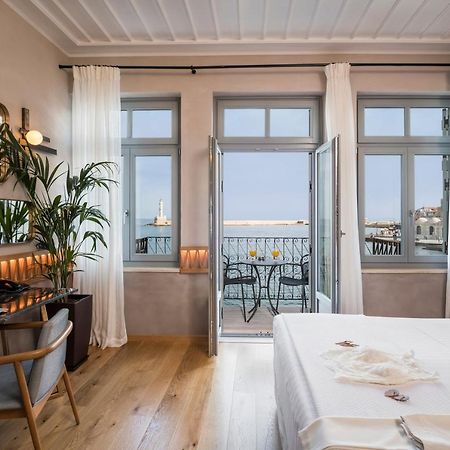 Scala De Faro Hotel Hriszí Aktí Haniá Kültér fotó