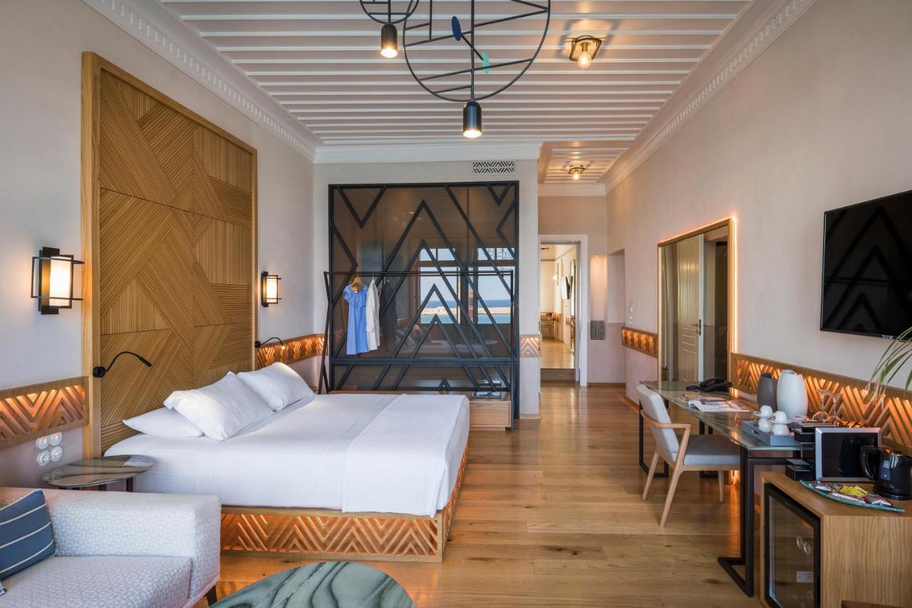 Scala De Faro Hotel Hriszí Aktí Haniá Kültér fotó
