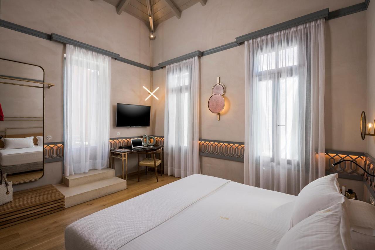 Scala De Faro Hotel Hriszí Aktí Haniá Kültér fotó