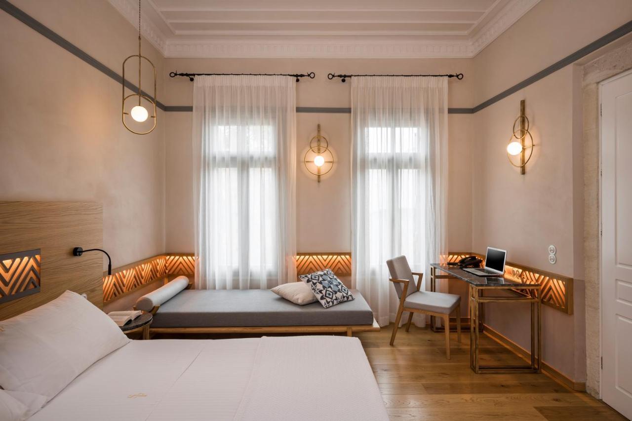 Scala De Faro Hotel Hriszí Aktí Haniá Kültér fotó