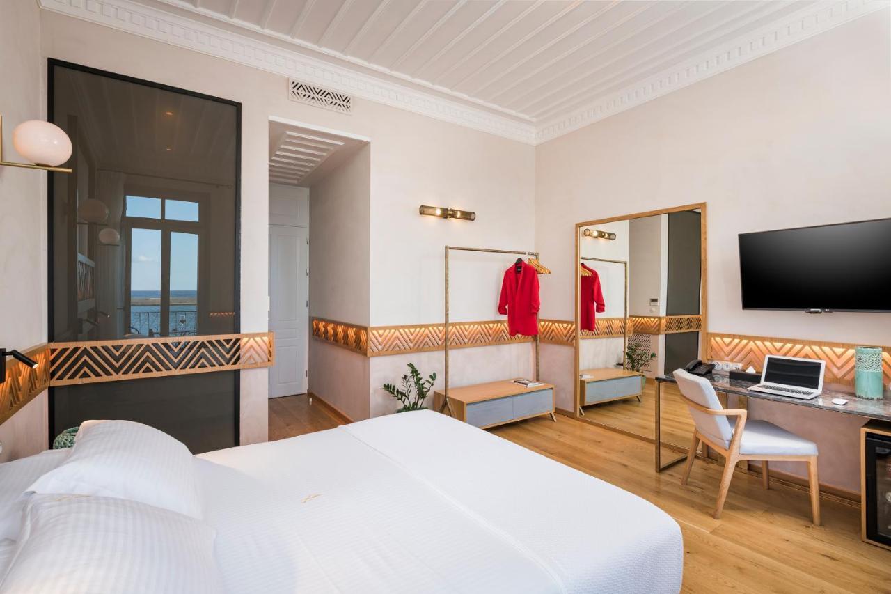 Scala De Faro Hotel Hriszí Aktí Haniá Kültér fotó