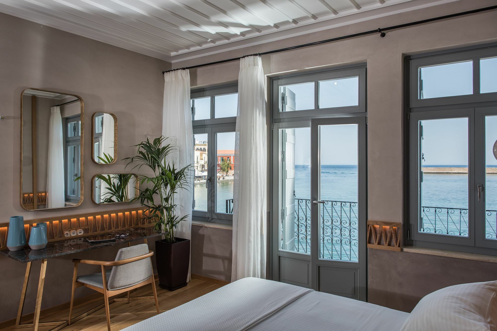 Scala De Faro Hotel Hriszí Aktí Haniá Kültér fotó