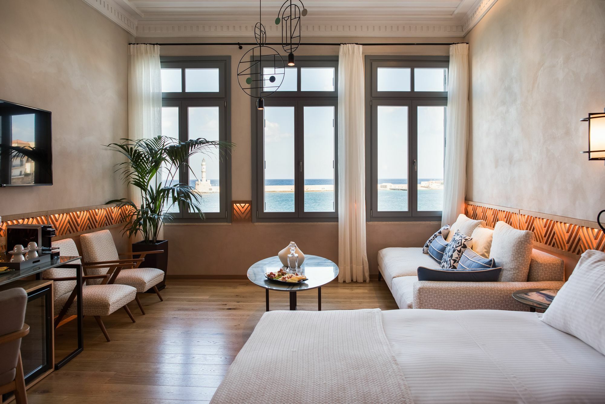 Scala De Faro Hotel Hriszí Aktí Haniá Kültér fotó