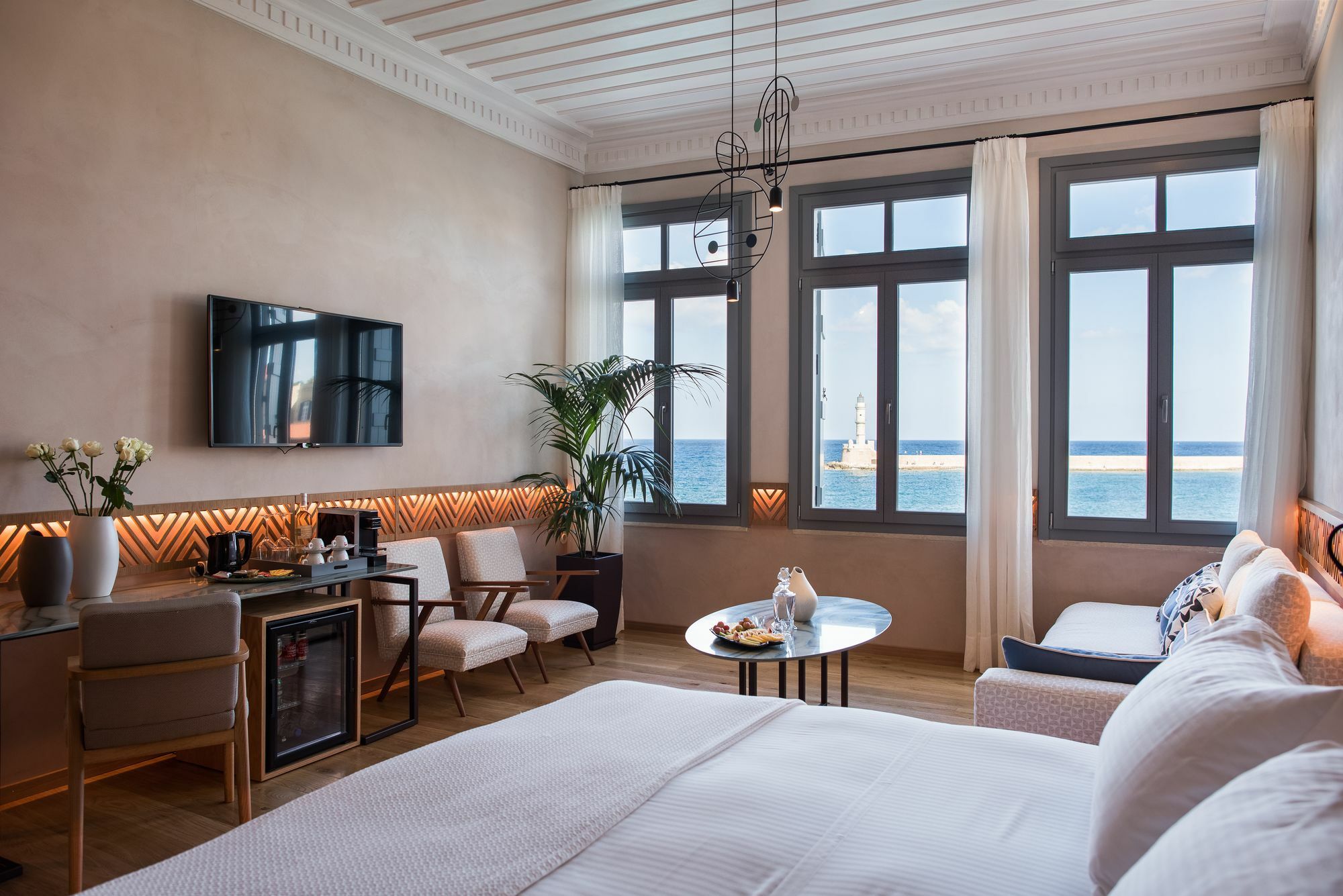 Scala De Faro Hotel Hriszí Aktí Haniá Kültér fotó